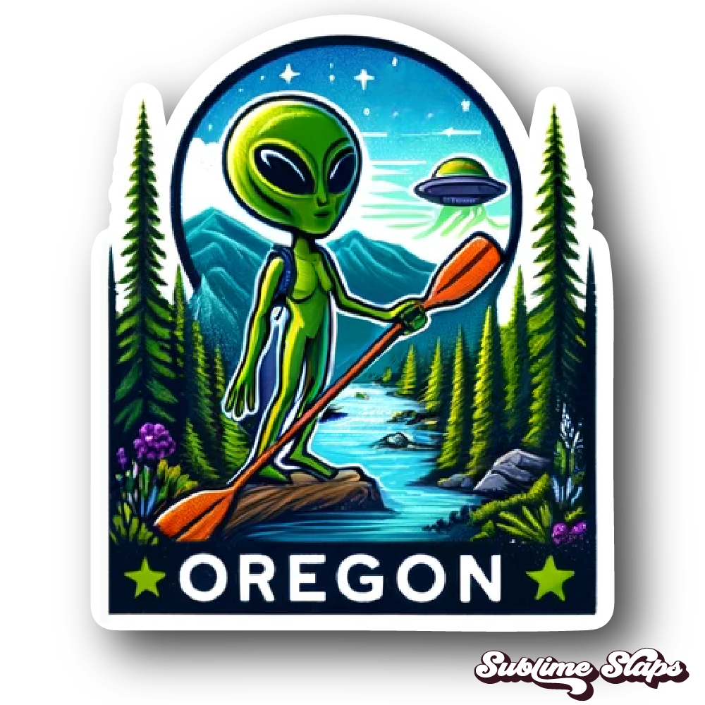Store Branding Stickers - Custom Die Cut Oregon