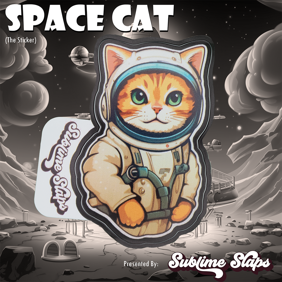 Character Sticker Design - Sublime Slaps Oregon